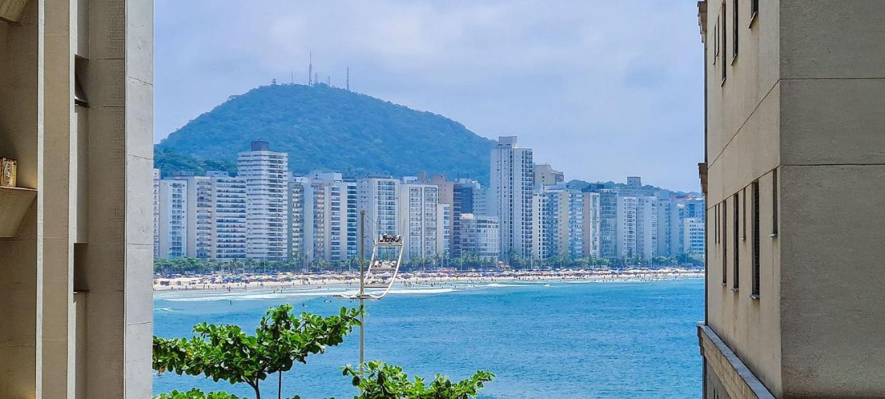 Apto Com Garagem E Lavanderia Em Frente A Praia Guarujá Exterior foto