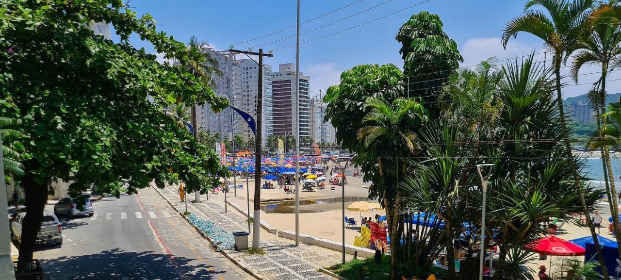 Apto Com Garagem E Lavanderia Em Frente A Praia Guarujá Exterior foto
