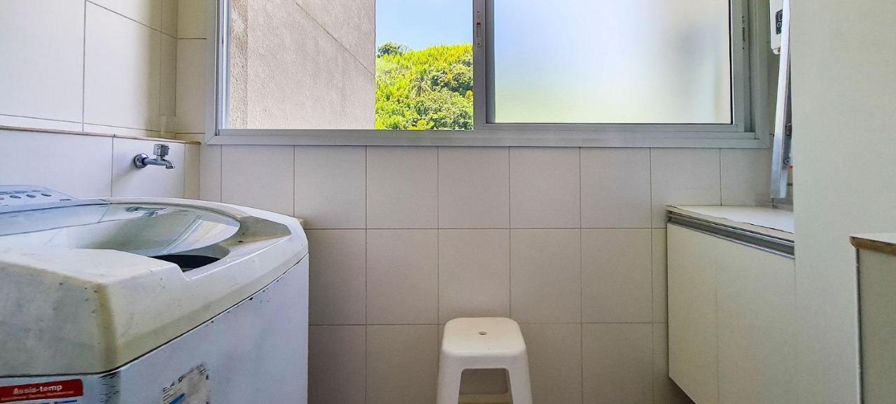 Apto Com Garagem E Lavanderia Em Frente A Praia Guarujá Exterior foto