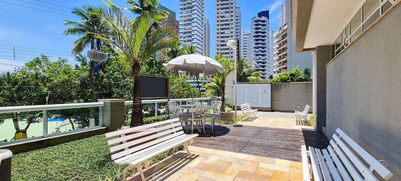 Apto Com Garagem E Lavanderia Em Frente A Praia Guarujá Exterior foto