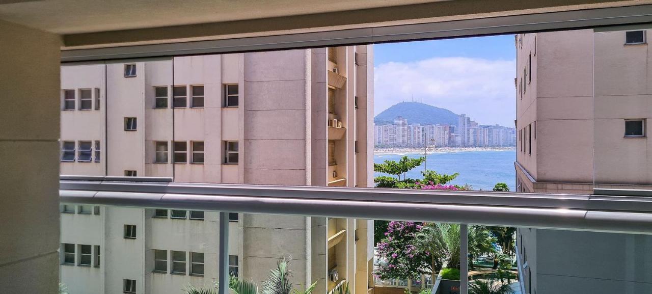 Apto Com Garagem E Lavanderia Em Frente A Praia Guarujá Exterior foto