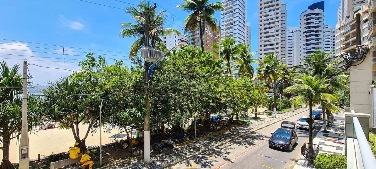 Apto Com Garagem E Lavanderia Em Frente A Praia Guarujá Exterior foto