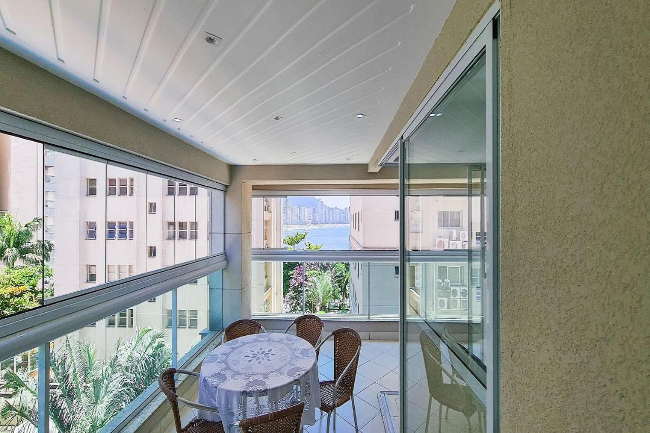 Apto Com Garagem E Lavanderia Em Frente A Praia Guarujá Exterior foto